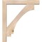 Ekena Millwork Imperial Block Smooth Bracket w/ Offset Brace, Douglas Fir, 5 1/2"W x 32"D x 36"H BKT0604X32X36IMP05SDF - alternate 3